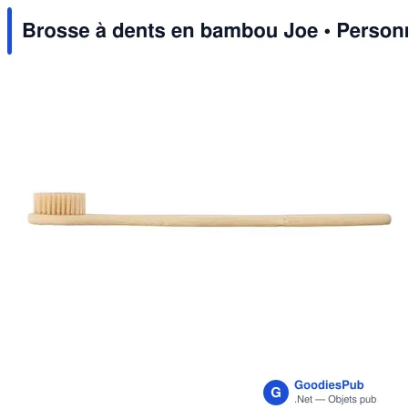 Brosse à dents en bambou Joe