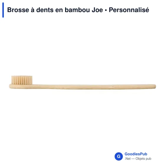 Brosse à dents en bambou Joe - Image 1