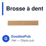 Brosse à dents en bambou Joe - Miniature 4