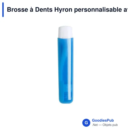 Brosse à Dents Hyron personnalisable avec logo pour entreprises