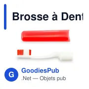 Brosse à Dents Hyron personnalisable avec logo pour entreprises - Miniature 3