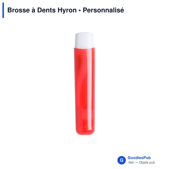 Brosse à Dents Hyron personnalisable avec logo pour entreprises - Image 7