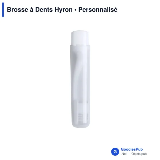 Brosse à Dents Hyron personnalisable avec logo pour entreprises - Image 10