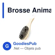 Brosse Animaux de Compagnie Brolin - Miniature 3