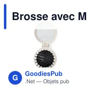 Brosse avec Miroir Flege - Miniature 5