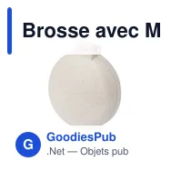 Brosse avec Miroir Flege - Miniature 6