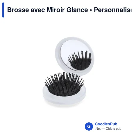 Brosse avec Miroir Glance