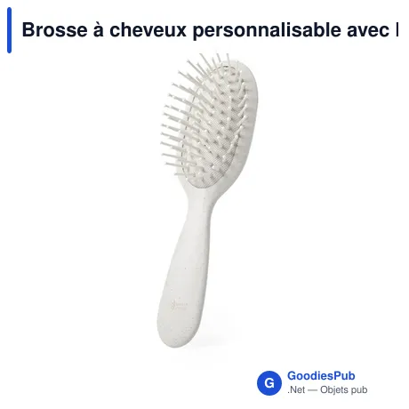 Brosse à cheveux personnalisable avec logo - Brosse Dantel