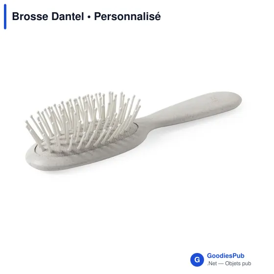 Brosse à cheveux personnalisable avec logo - Brosse Dantel - Image 3