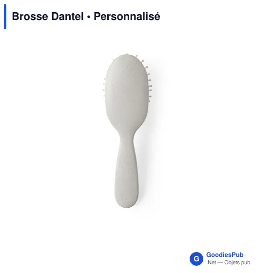 Brosse à cheveux personnalisable avec logo - Brosse Dantel - Image 4