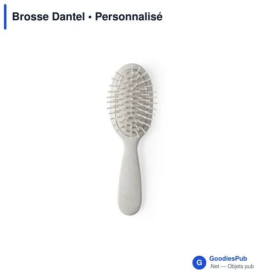 Brosse à cheveux personnalisable avec logo - Brosse Dantel - Image 5