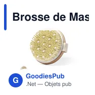 Brosse de Massage Exfoliante Ruck - Miniature 1