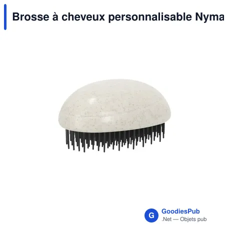 Brosse à cheveux personnalisable Nymar avec logo