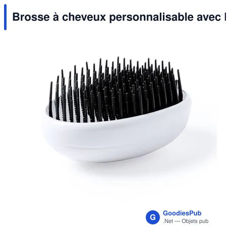 Brosse à cheveux personnalisable avec logo - Brosse Zilam