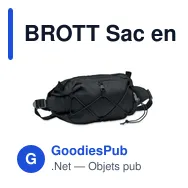 BROTT Sac en banane 600D RPET - Miniature 1