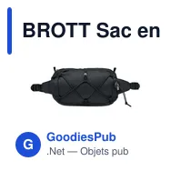BROTT Sac en banane 600D RPET - Miniature 2