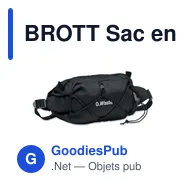 BROTT Sac en banane 600D RPET - Miniature 4