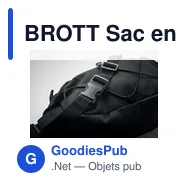BROTT Sac en banane 600D RPET - Miniature 5