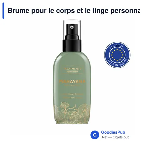 Brume pour le corps et le linge personnalisable avec logo - TREATMENTS