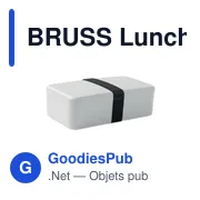 Boîte à lunch personnalisable BRUSS avec logo - 750 ml - Miniature 1