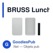 Boîte à lunch personnalisable BRUSS avec logo - 750 ml - Miniature 3