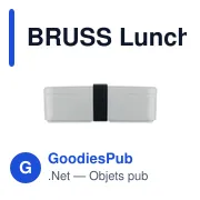 Boîte à lunch personnalisable BRUSS avec logo - 750 ml - Miniature 8
