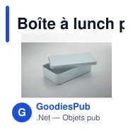 Boîte à lunch personnalisable BRUSS avec logo - 750 ml - Miniature 10