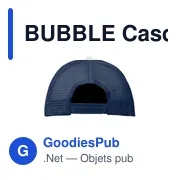 BUBBLE Casquette trucker 5 panneaux - Miniature 2