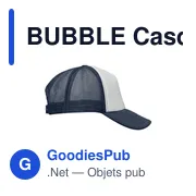 BUBBLE Casquette trucker 5 panneaux - Miniature 3