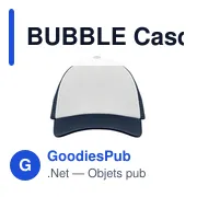 BUBBLE Casquette trucker 5 panneaux - Miniature 4