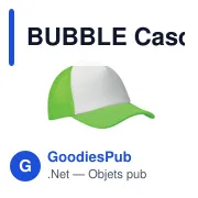 BUBBLE Casquette trucker 5 panneaux - Miniature 6