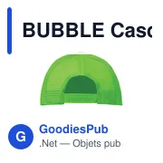 BUBBLE Casquette trucker 5 panneaux - Miniature 7