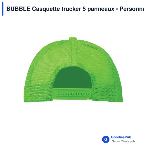 BUBBLE Casquette trucker 5 panneaux - Image 7
