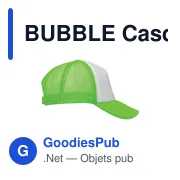 BUBBLE Casquette trucker 5 panneaux - Miniature 8