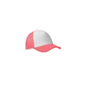 Variante fuchsia fluo - BUBBLE Casquette trucker 5 panneaux