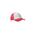 Variante blanc - BUBBLE Casquette trucker 5 panneaux