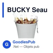 BUCKY Seau à bouteille en métal 4L - Miniature 2
