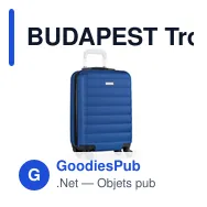 BUDAPEST Trolley rigide - Miniature 1