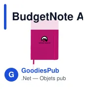 Carnet A5 personnalisable BudgetNote avec logo - Miniature 6