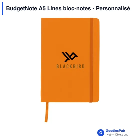 Bloc-notes A5 personnalisable BudgetNote avec logo - Image 12
