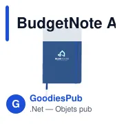 Bloc-notes A5 personnalisable BudgetNote avec logo - Miniature 3