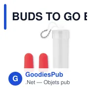 BUDS TO GO Bouchons d'oreilles - Miniature 1