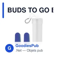 BUDS TO GO Bouchons d'oreilles - Miniature 3
