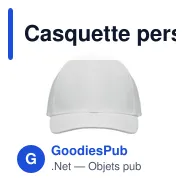 Casquette personnalisable 6 panneaux avec logo - BUFFALO - Miniature 9