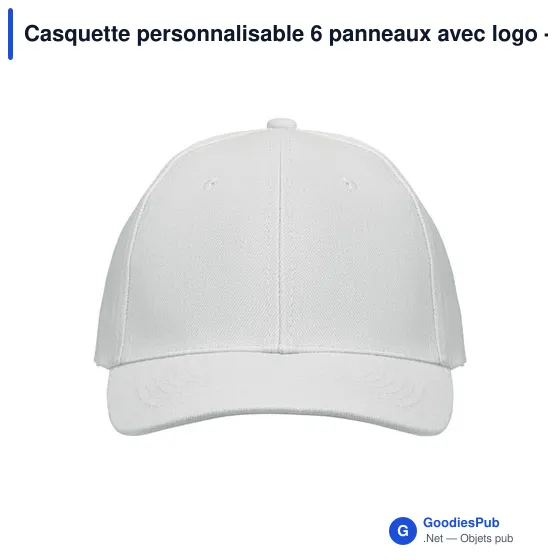 Casquette personnalisable 6 panneaux avec logo - BUFFALO - Image 9