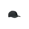 Variante noir - Casquette personnalisable 6 panneaux avec logo - BUFFALO