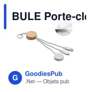 BULE Porte-clés câble 4 en 1 60W - Miniature 1