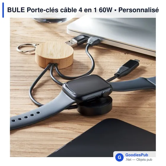 BULE Porte-clés câble 4 en 1 60W - Image 11