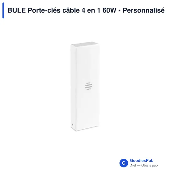 BULE Porte-clés câble 4 en 1 60W - Image 4