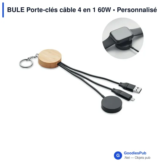 BULE Porte-clés câble 4 en 1 60W - Image 8